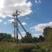 Опора ЛЭП в городе Павловский Посад