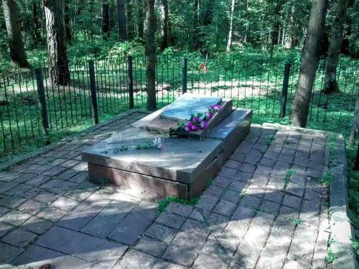 Первое место захоронения Зои Космодемьянской