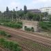 Ruin of the old Grant bridge in Bucharest city