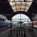 Train shed over railway platforms 1–4 in Prague city