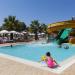 Pool with slides in Bodrum city