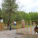 Место отдыха в парке в городе Иваново