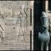 Statue of Horus in Edfu city