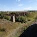 Заброшенный железнодорожный мост через реку Усожу