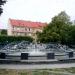 Fontanna in Gdańsk city