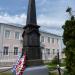 Памятник погибшим землякам в Великой Отечественной войне в городе Макаров