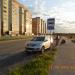 Автобусная остановка в городе Псков