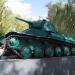 Танк T-70 — памятник погибшим танкистам в городе Калач-на-Дону