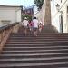 New Castle Staircase in Prague city