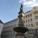 Roland Fountain in Bratislava city