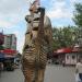 Деревянная скульптура «Корабль» в городе Симферополь