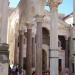 Jupiter temple and Cathedral's baptistry in Split city