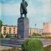 Демонтированный памятник В. И. Ленину в городе Ровно