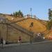 Stairs in Prague city