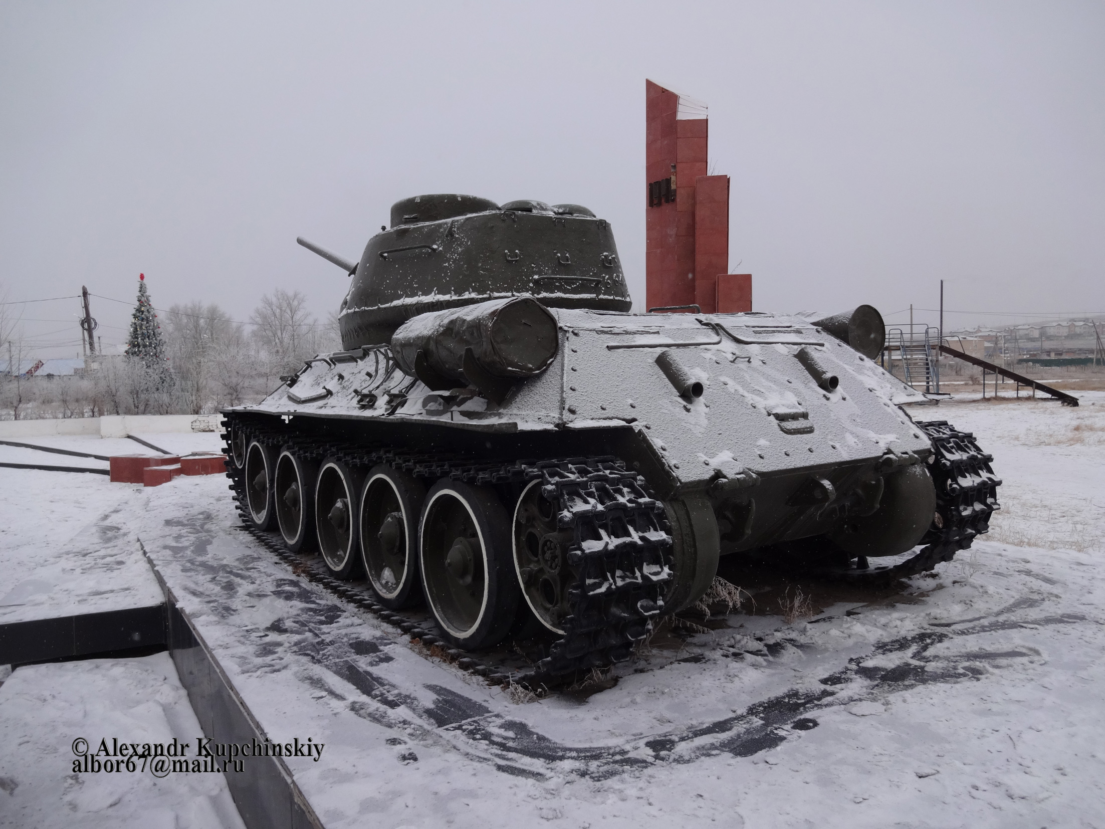 Танк Т-34-85 - Забайкальск