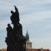 Statue of St. Cyril and St. Methodius in Prague city