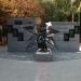 Monument devoted to soviet soldiers died in Afganistan in Poltava city