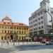 Jungmann square in Prague city