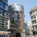 Franz Kafka statue in Prague city