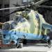 Макет учебного вертолёта Ми-24В в городе Ростов-на-Дону