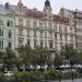 Wenceslas Square in Prague city