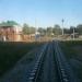 Железнодорожный переезд в городе Чайковский