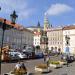 Lesser Town Square in Prague city