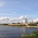 Нижняя набережная в городе Псков