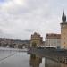 Old Town Water Tower in Prague city