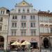 Golden Baptist House in Prague city