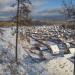 Скала Грюнвальда в городе Североуральск