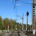 Железнодорожный переезд в городе Вырица