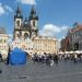 The House at the White Unicorn in Prague city