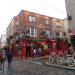 Temple Bar Square in Dublin city