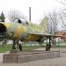 Самолет МиГ-21бис в городе Кущёвская