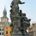 Statue of St. Ive in Prague city