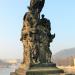 Statue of St. Francis Xavier in Prague city