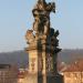 Statue of St. Ludmila in Prague city