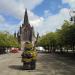 St Mungo's Cathedral and churchyard in Glasgow city