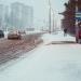 Bus-stop of «Selskaya bolnitsa» in Kemerovo city