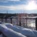 Пешеходный мост в городе Североуральск