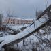 Руины спортзала в городе Североуральск