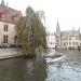 Old buildings in Bruges city