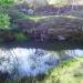 Pond in Peremohy Park in Zhytomyr city
