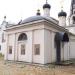 Территория храма Спаса Нерукотворного Образа в городе Долгопрудный