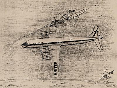 United Airlines Flight 736 Crash Site