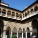 Patio de las Doncellas en la ciudad de Sevilla