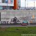 Стена с граффити в городе Красноярск