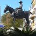 Monumento ecuestre a S.A.R. Doña María de las Mercedes en la ciudad de Sevilla
