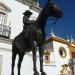 Monumento ecuestre a S.A.R. Doña María de las Mercedes en la ciudad de Sevilla